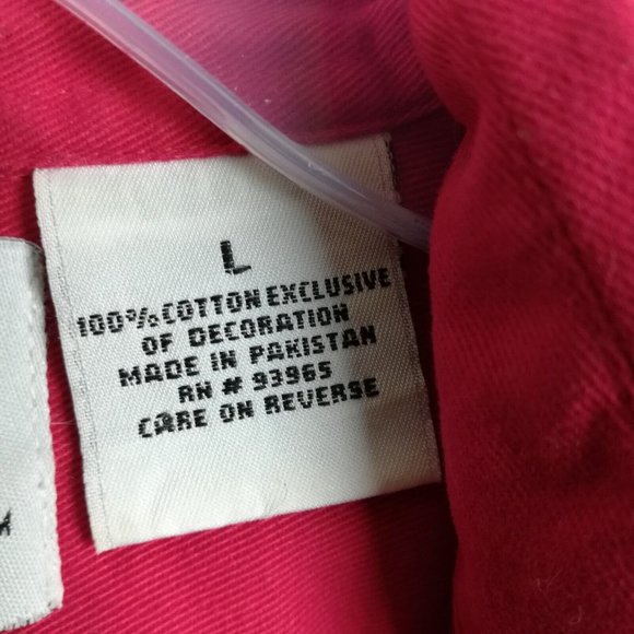 Dale‎ Earnhardt Jr Mens Shirt Button Up Chase Authentics Red Short Sleeve 8 L - Picture 15 of 15